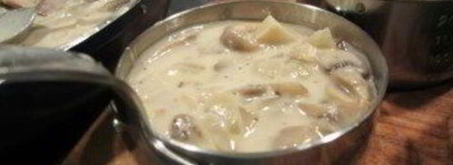 жульен с грибами классический. Шаг 9