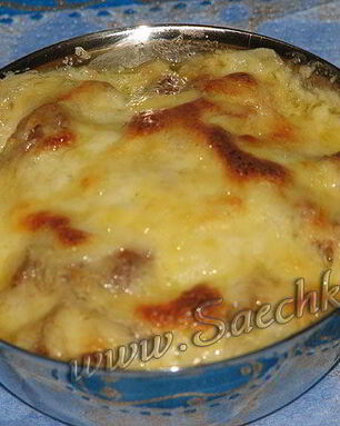 Жульен со свининой