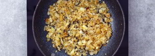 жульен в тарталетках с грибами и сыром. Шаг 4