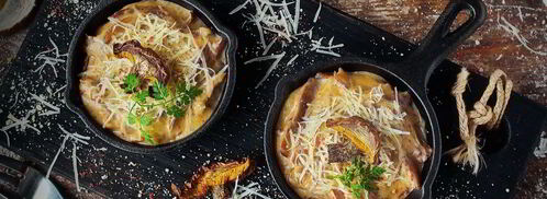 жюльен на сковороде. Шаг 10