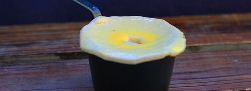 жюльен с крышечками из слоеного теста. Шаг 5