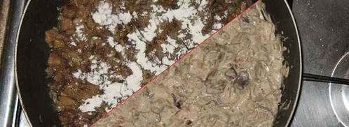 жюльен с курицей. Шаг 26