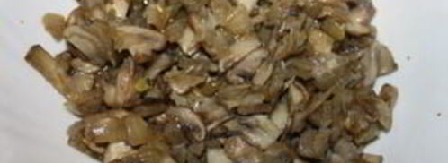 жюльен с мидиями и креветками. Шаг 3